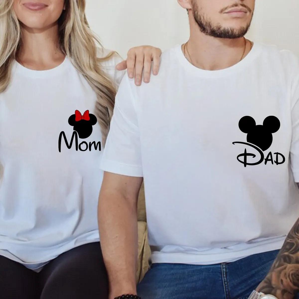 Disney Mom Dad Matching Shirt 2 2