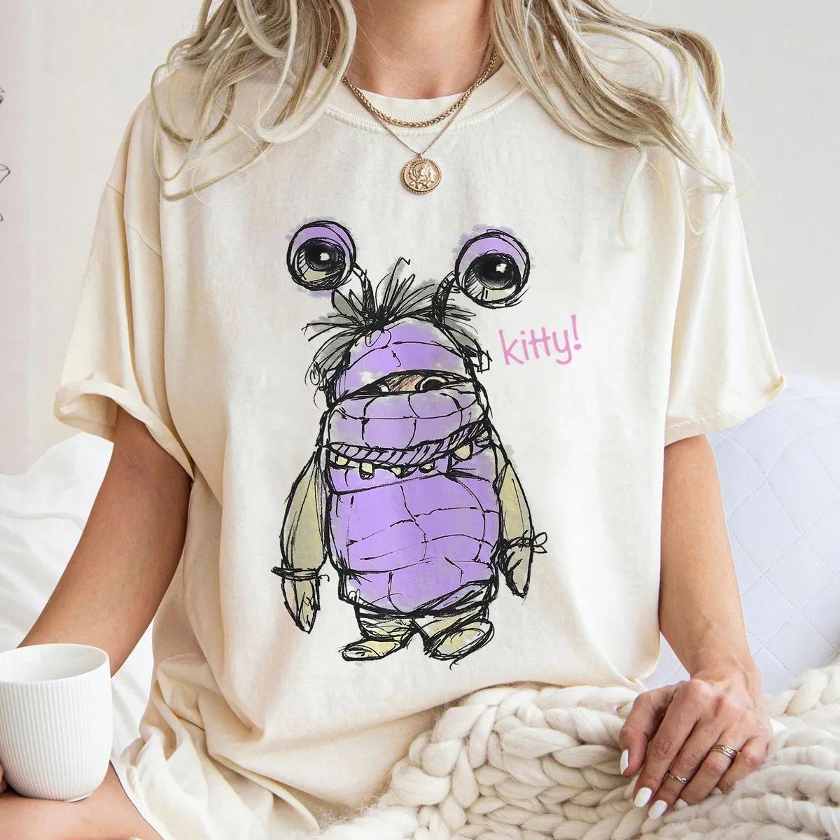 Disney Monsters Inc Boo Penciled KITTY Shirt 1 1