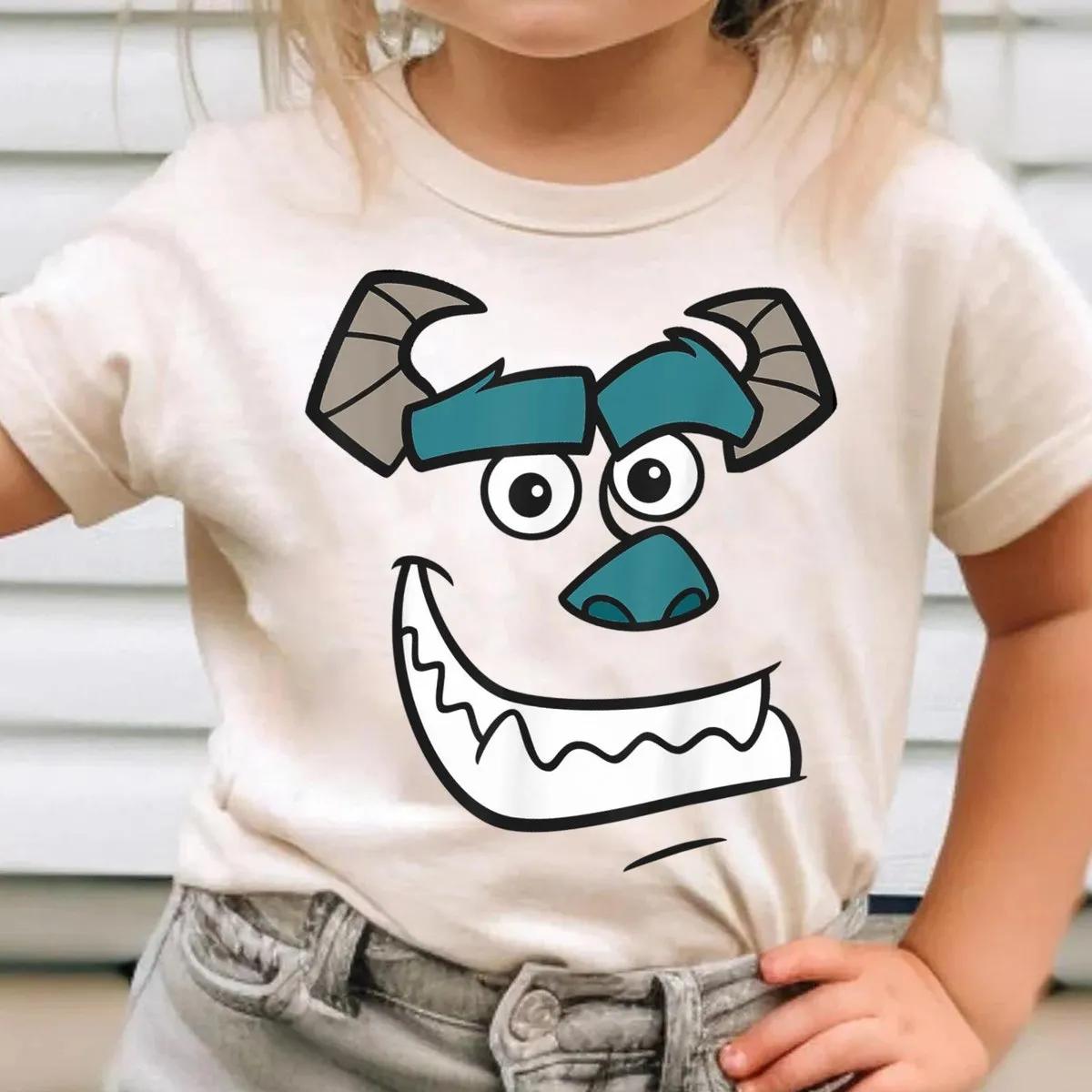 Disney Monsters Inc Characters Big Face Costume Shirt 3 1