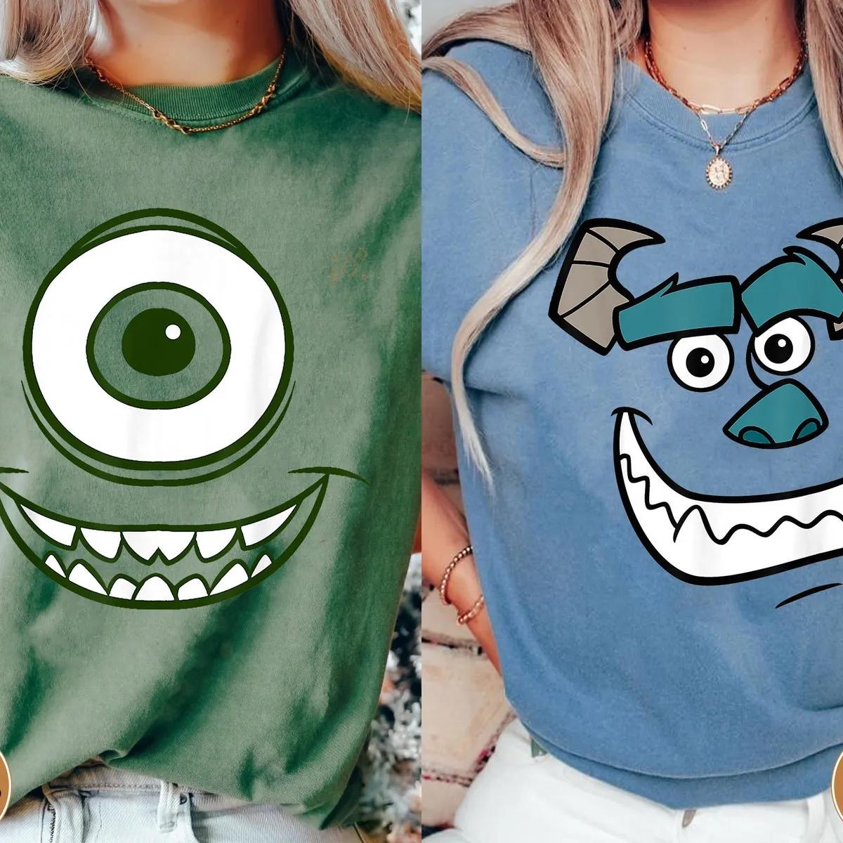 Disney Monsters Inc Characters Big Face Costume Shirt 6 1