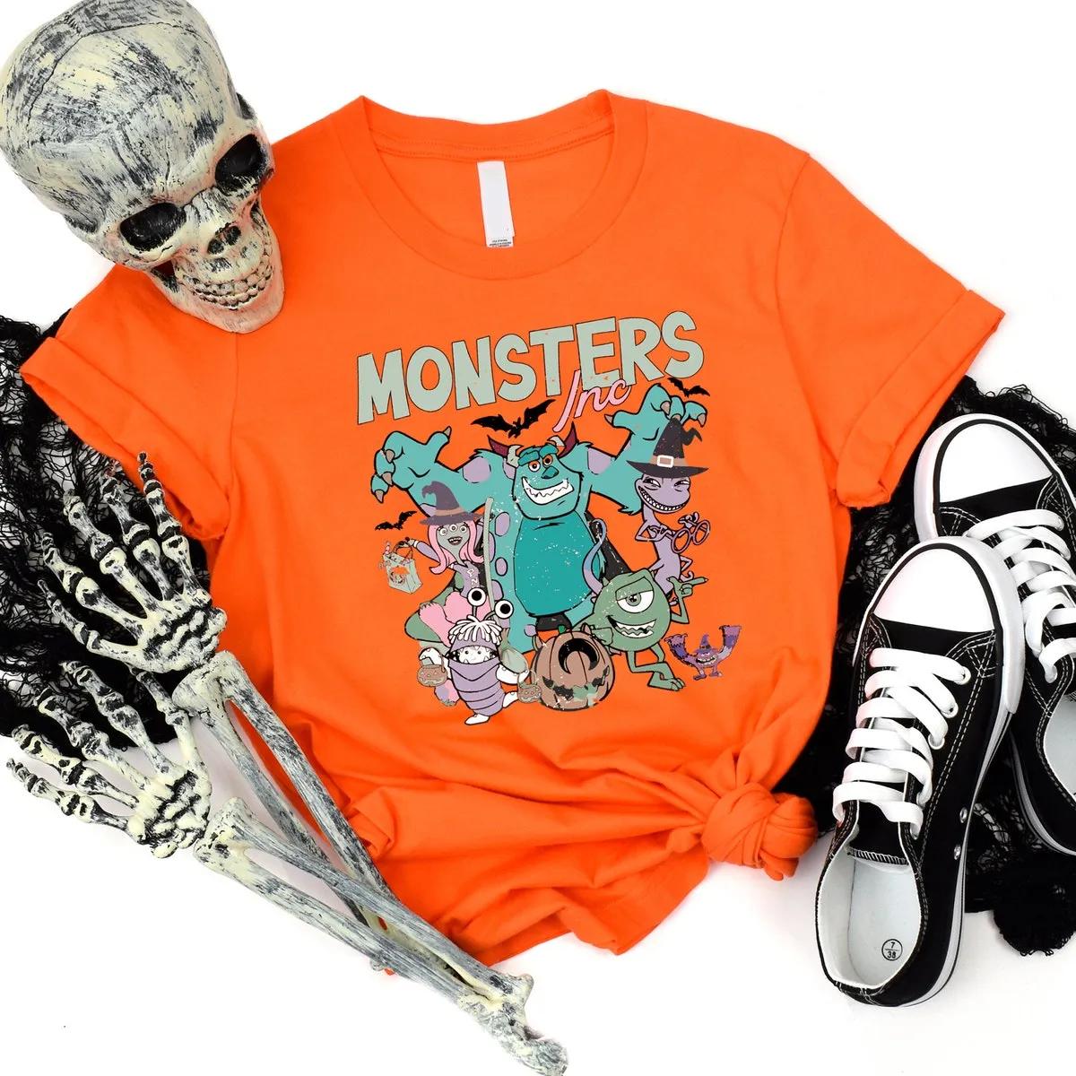 Disney Monsters Inc Halloween Shirt 3