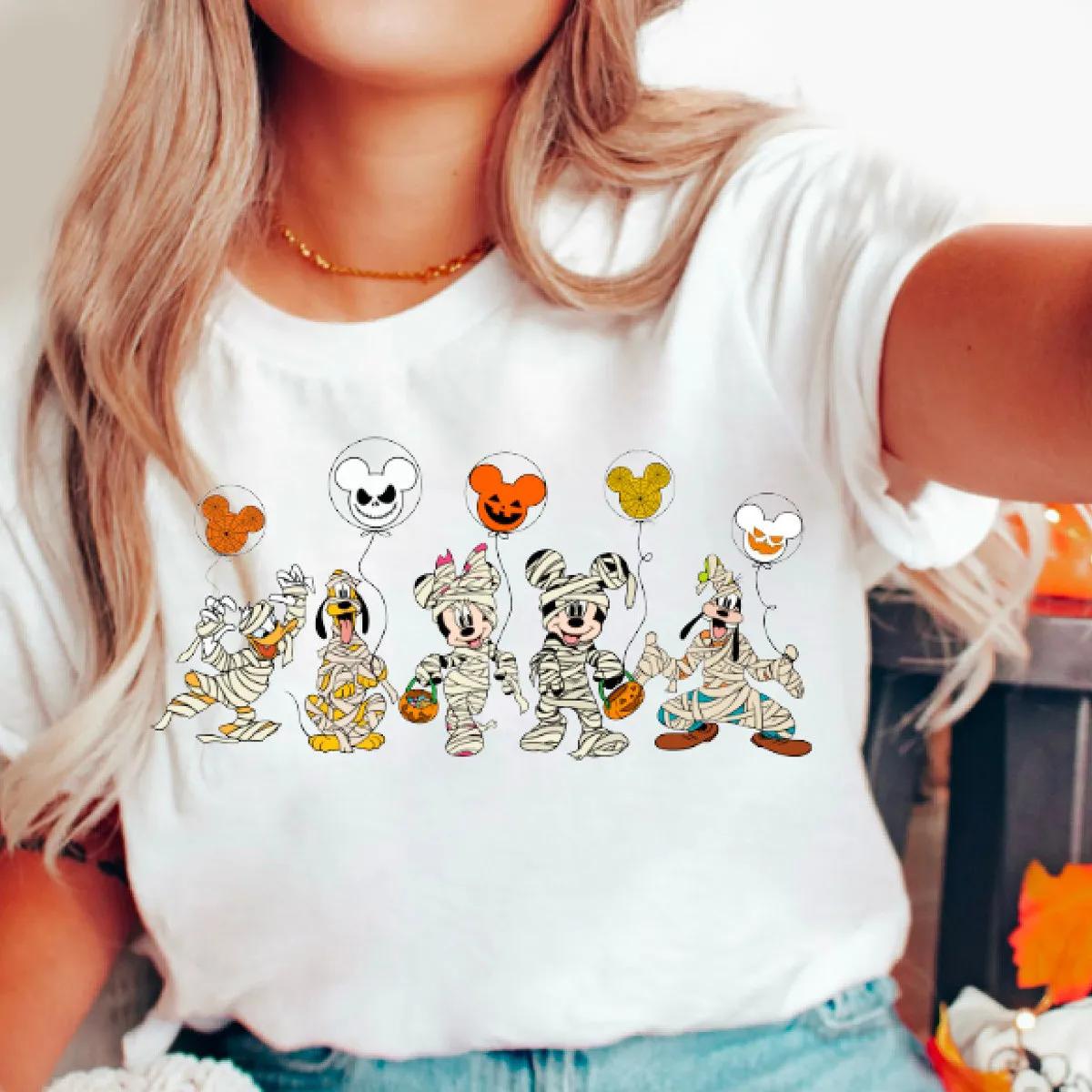 Disney Mouse Mummy Halloween Shirt 1