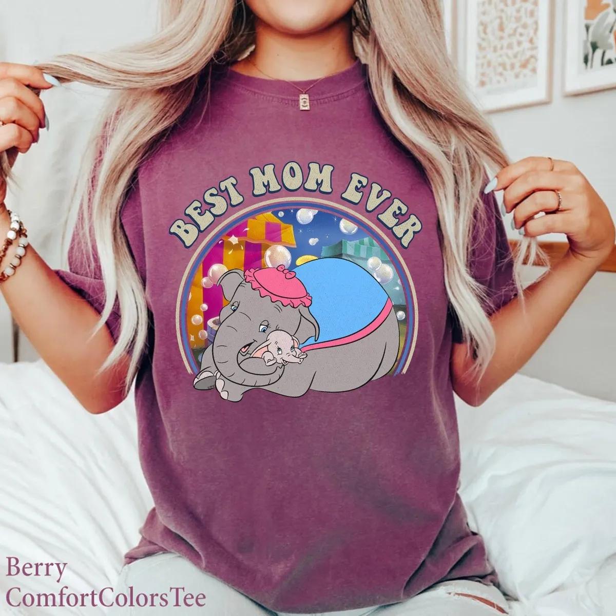 Disney Mrs Jumbo Best Mom Ever Shirt 2 1