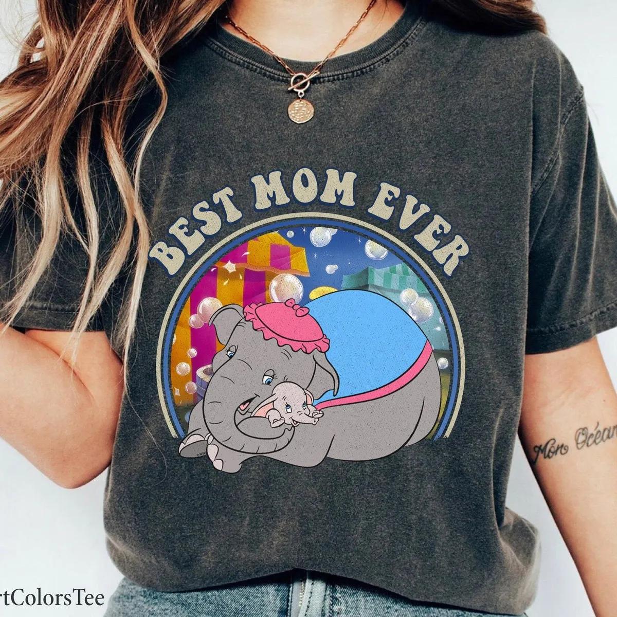 Disney Mrs Jumbo Best Mom Ever Shirt 3 1