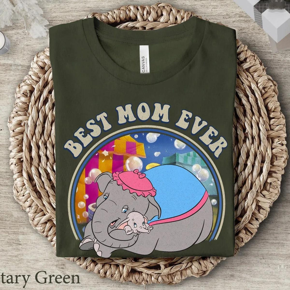 Disney Mrs Jumbo Best Mom Ever Shirt 4 1