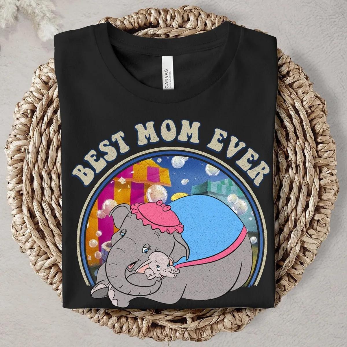 Disney Mrs Jumbo Best Mom Ever Shirt 5 1