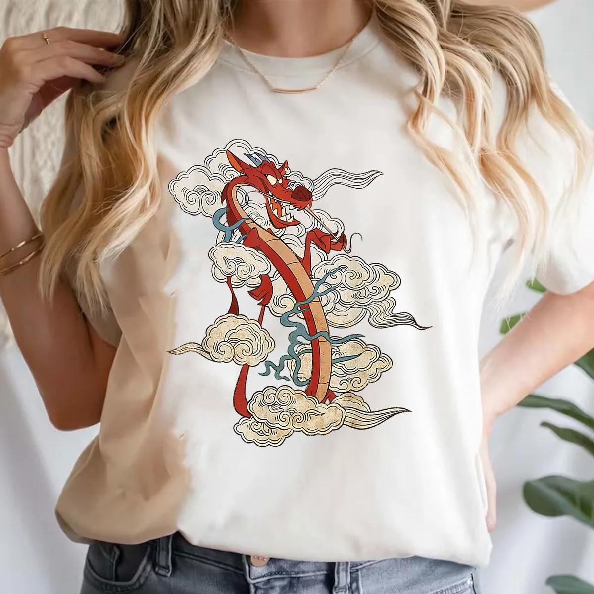 Disney Mulan Mushu Dargon Warrior Shirt 4