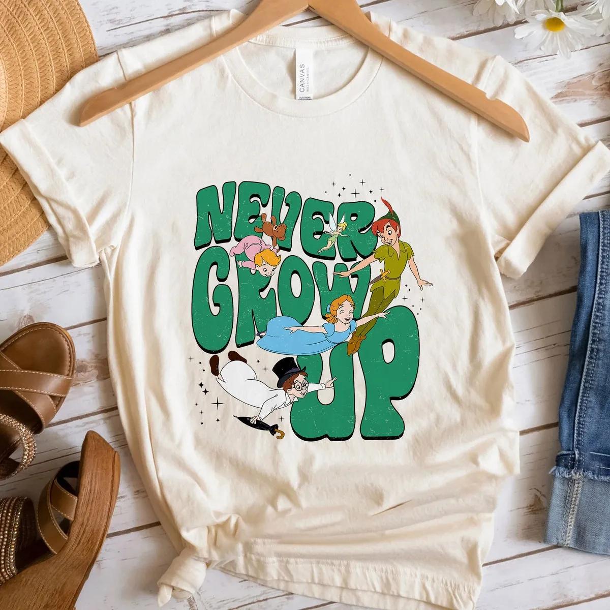 Disney Never Grow Up Peter Pan Shirt 4