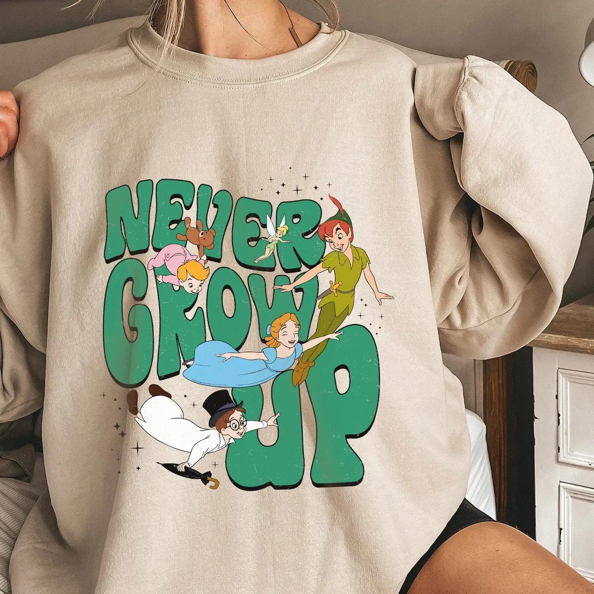 Disney Never Grow Up Peter Pan Shirt 5