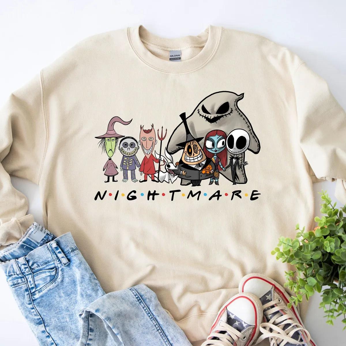 Disney Nightmare Before Christmas Halloween Shirt 2 1 1