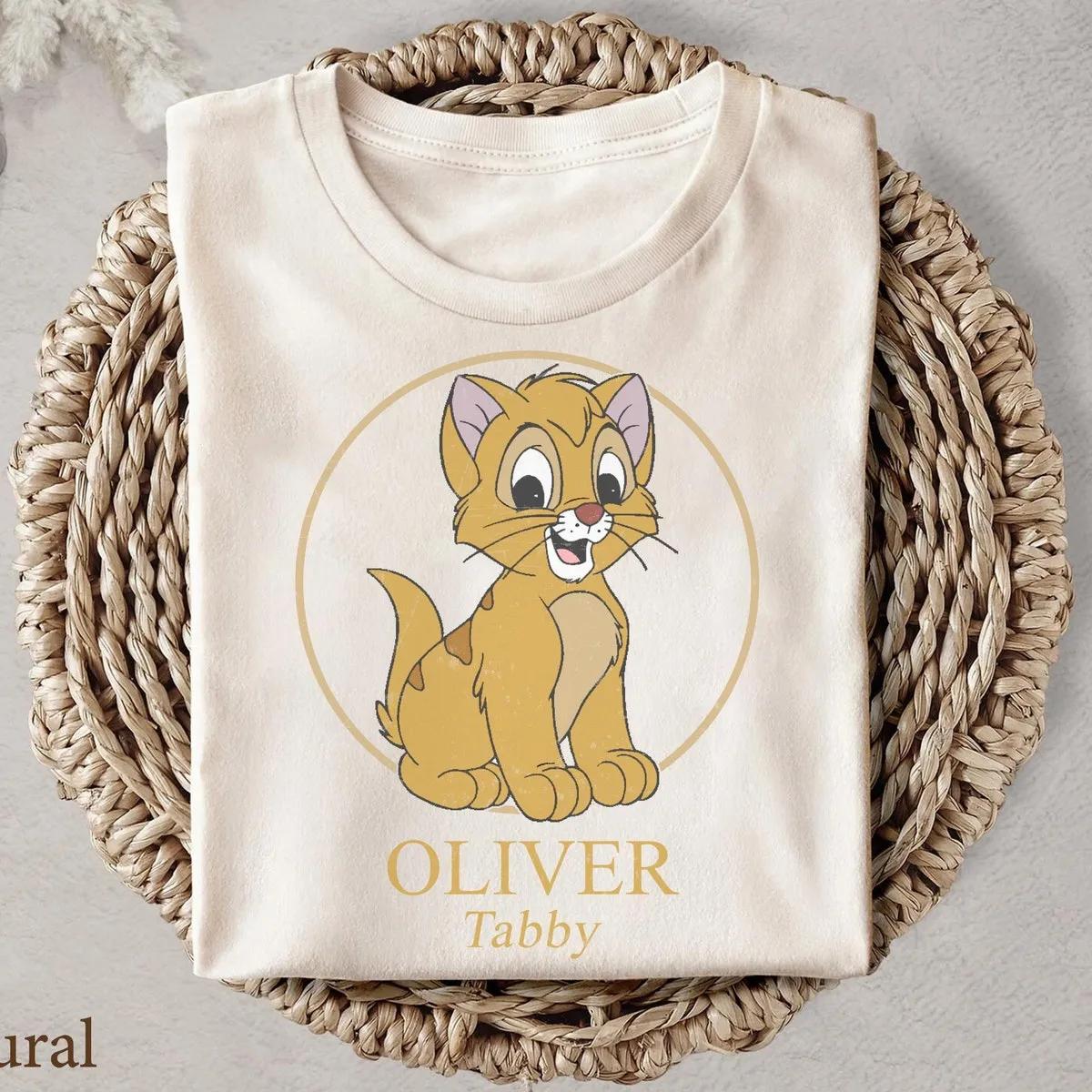 Disney Oliver Cat Names And Breeds Shirt 3