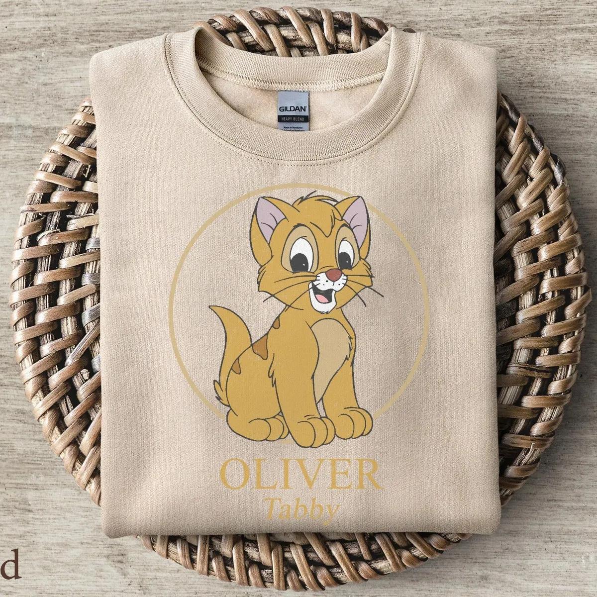 Disney Oliver Cat Names And Breeds Shirt 4