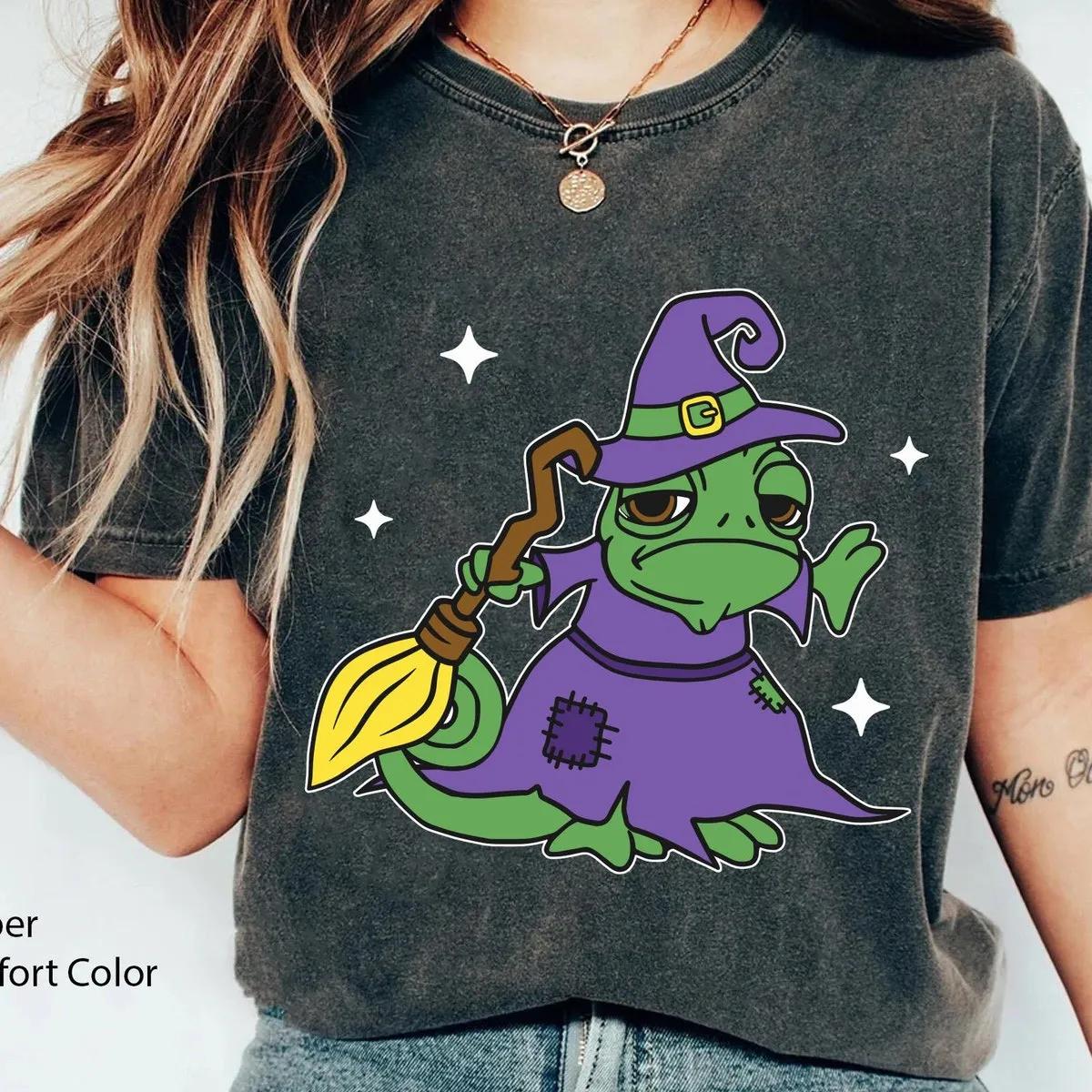 Disney Pascal Halloween Witch Shirt 4