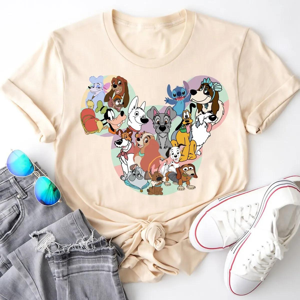 Disney Pet Lovers Shirt Mickey Head Tee 1 1