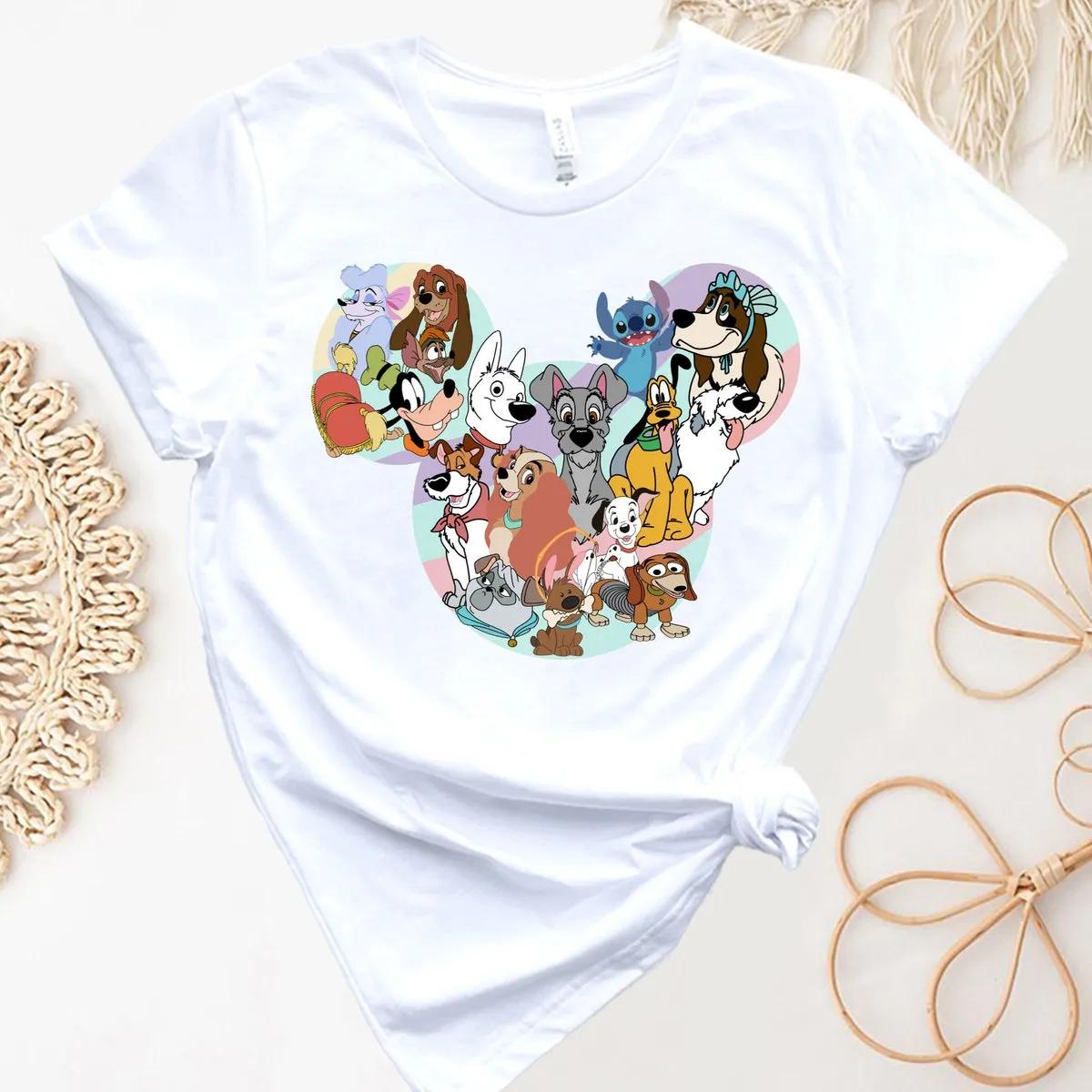 Disney Pet Lovers Shirt Mickey Head Tee 2 1