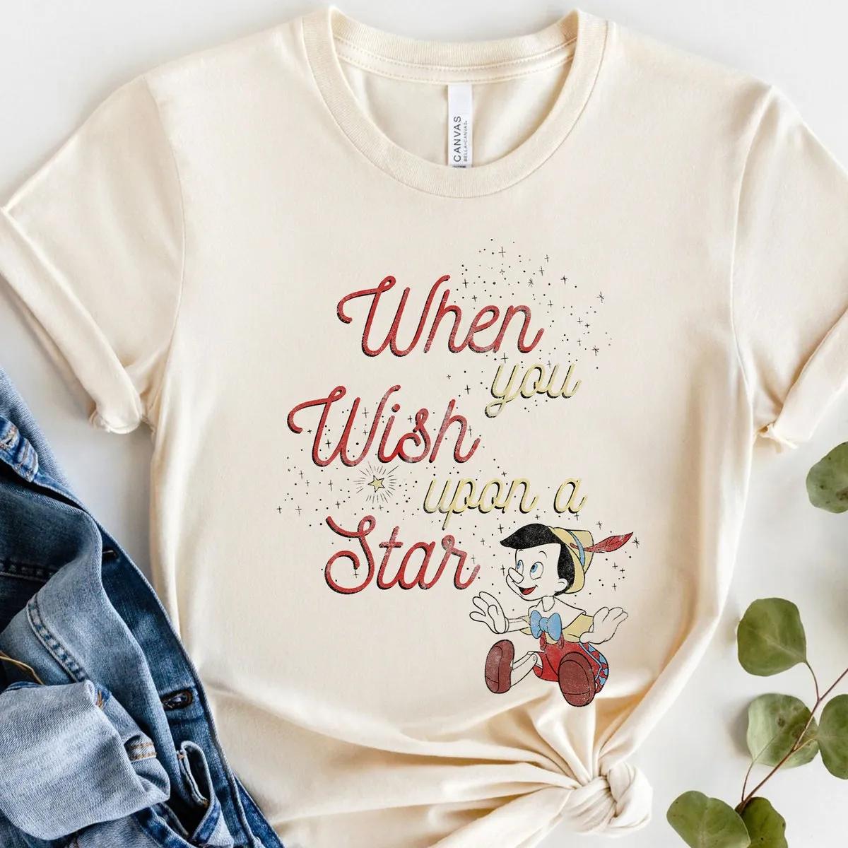 Disney Pinocchio When You Wish Upon A Star Shirt 1 1