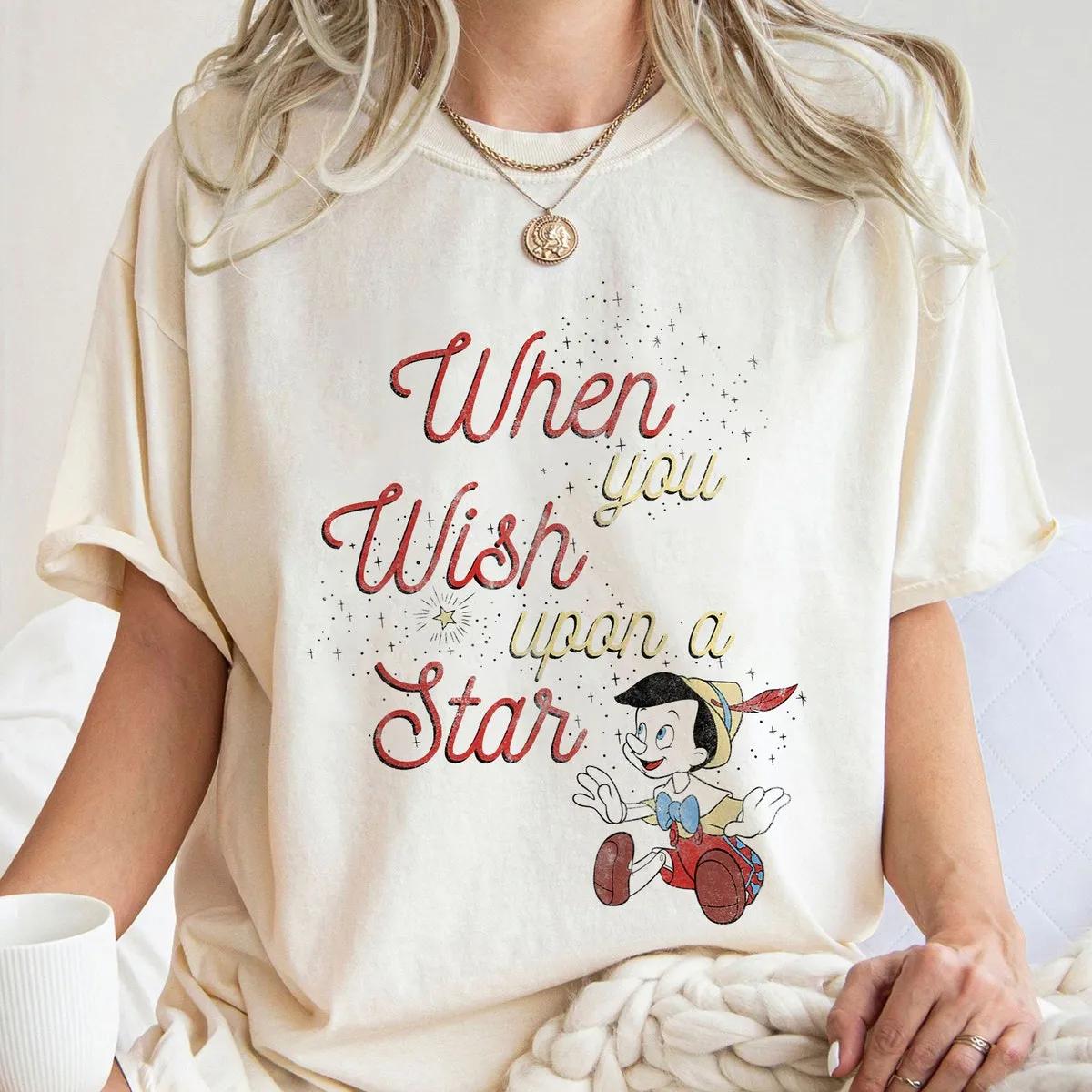 Disney Pinocchio When You Wish Upon A Star Shirt 2 1