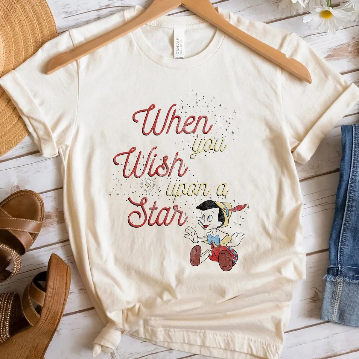 Disney Pinocchio When You Wish Upon A Star Shirt 3 1