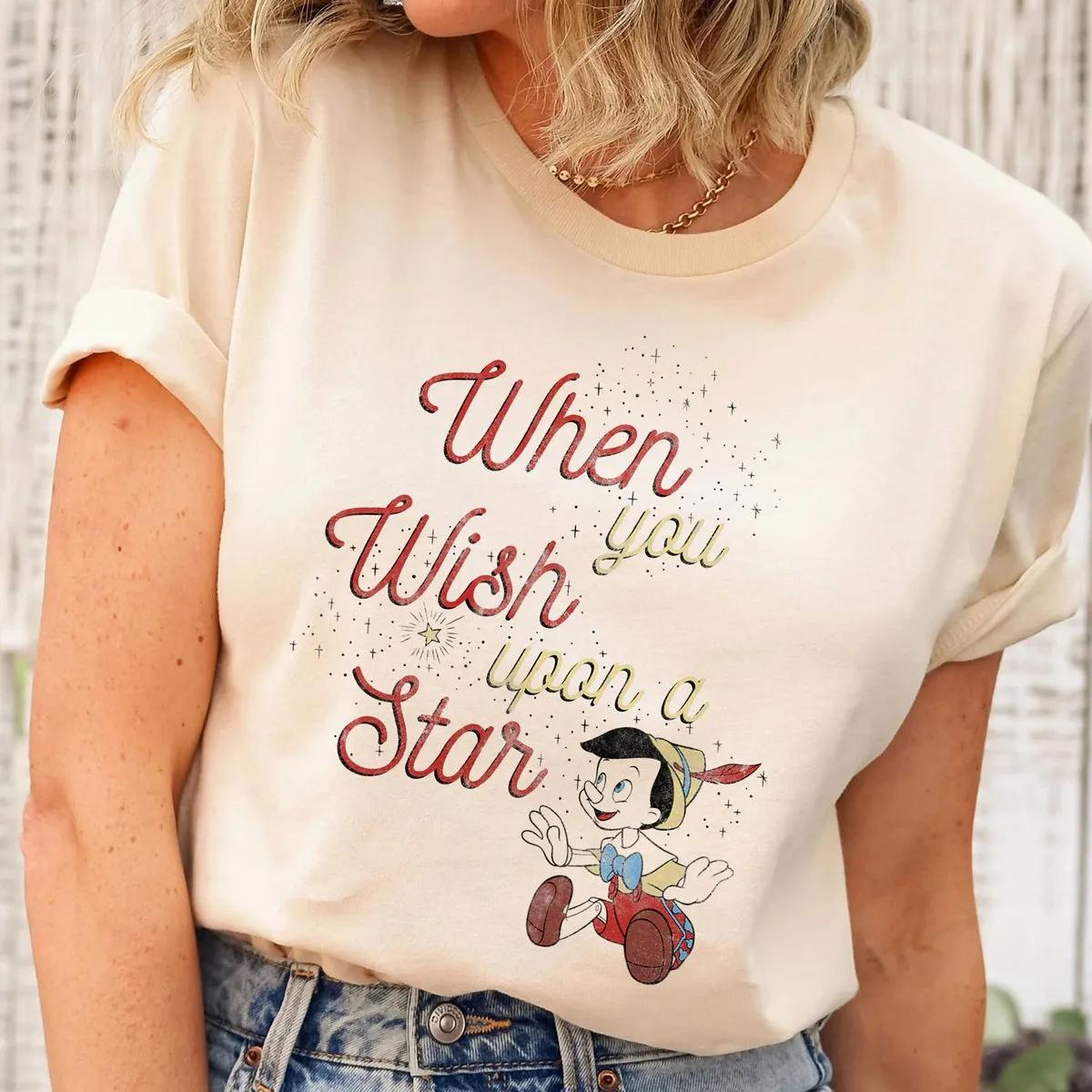 Disney Pinocchio When You Wish Upon A Star Shirt 4 1