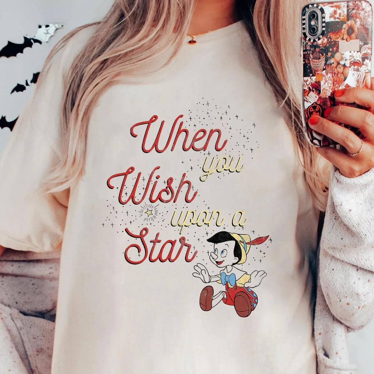 Disney Pinocchio When You Wish Upon A Star Shirt 6 1