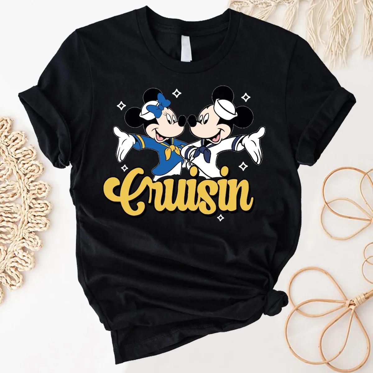 Disney Pirate Mickey and Minnie Shirt 1 1 1