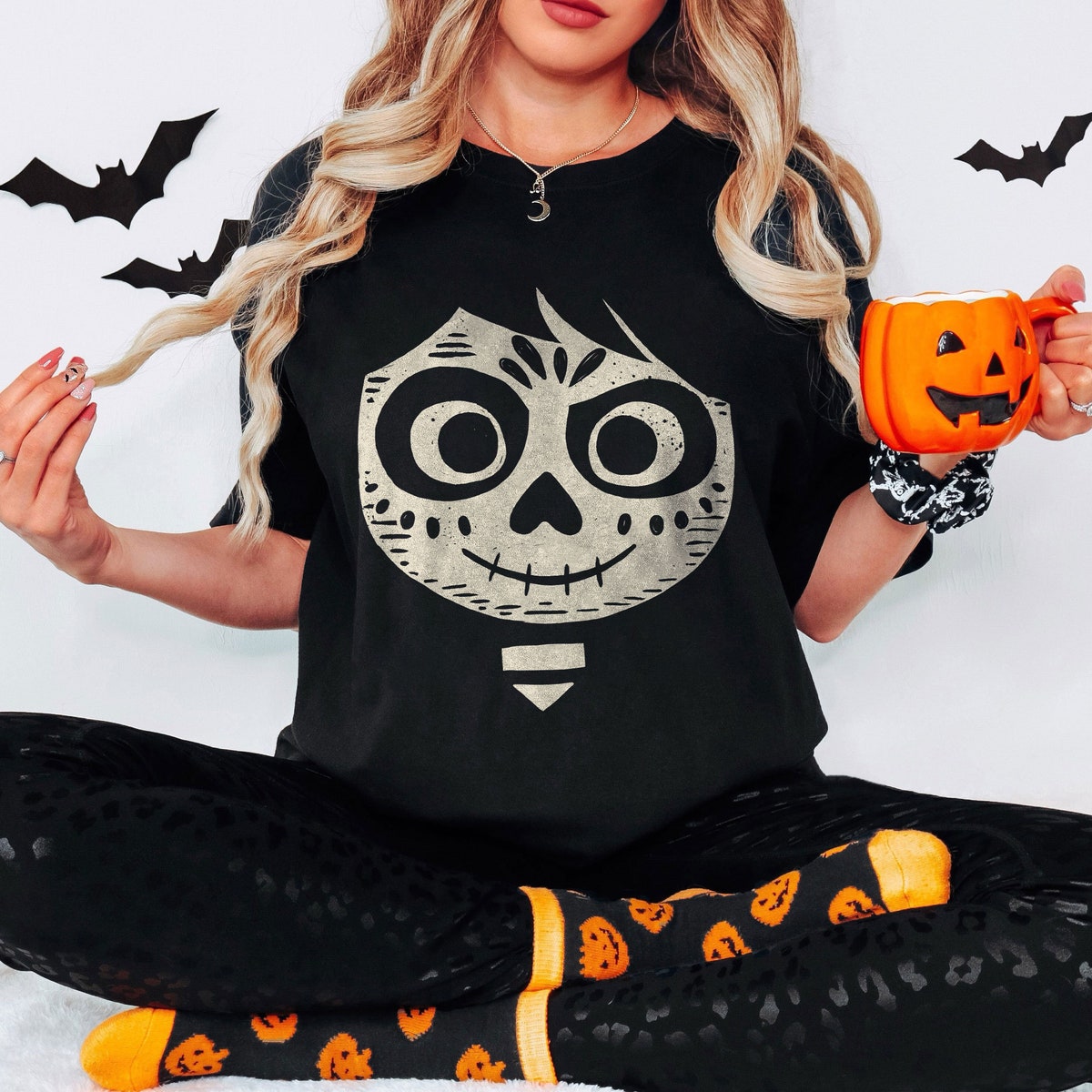 Disney Pixar Coco Miguel Face Halloween Shirt 1