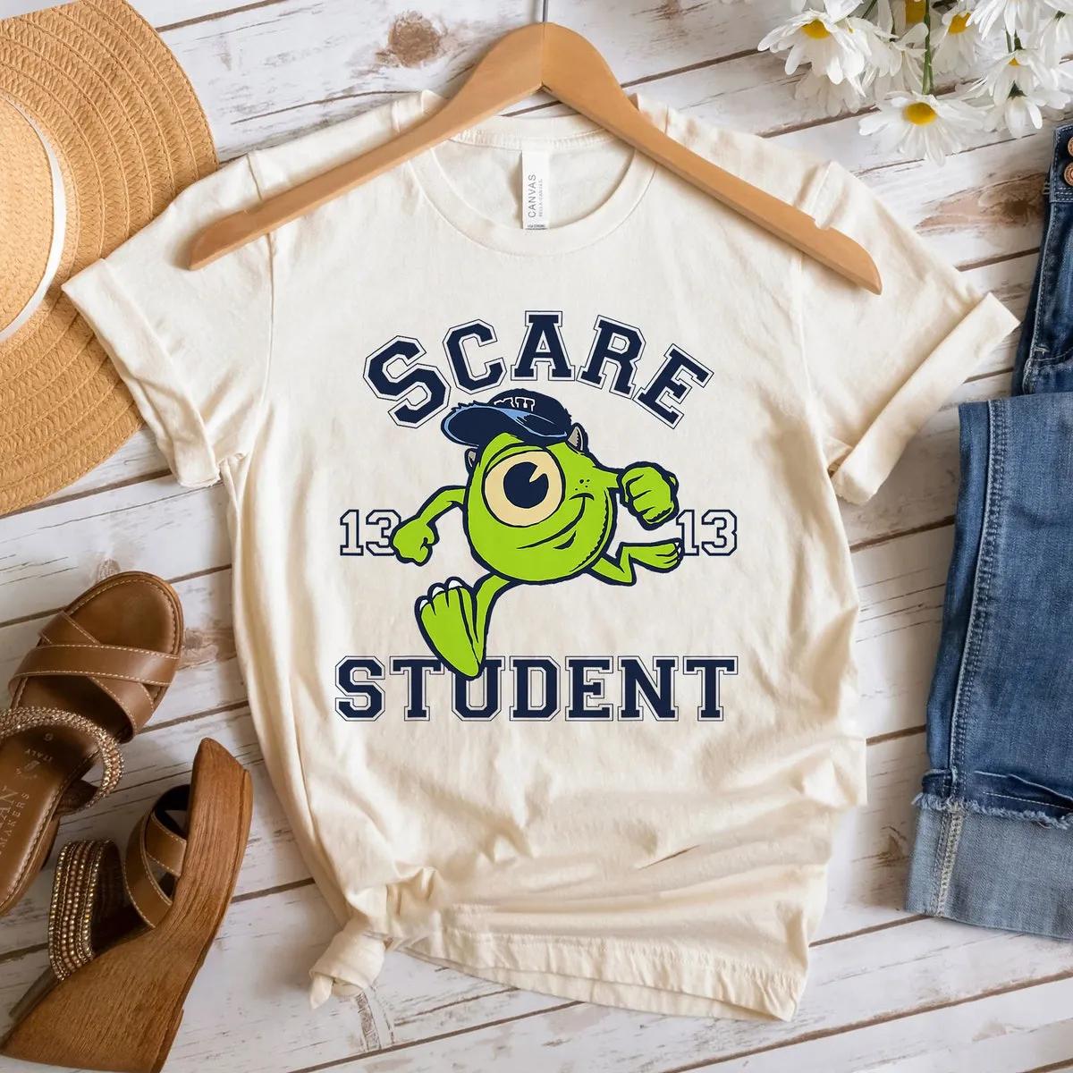 Disney Pixar Monsters University Scare Student Mike Portrait Shirt 3