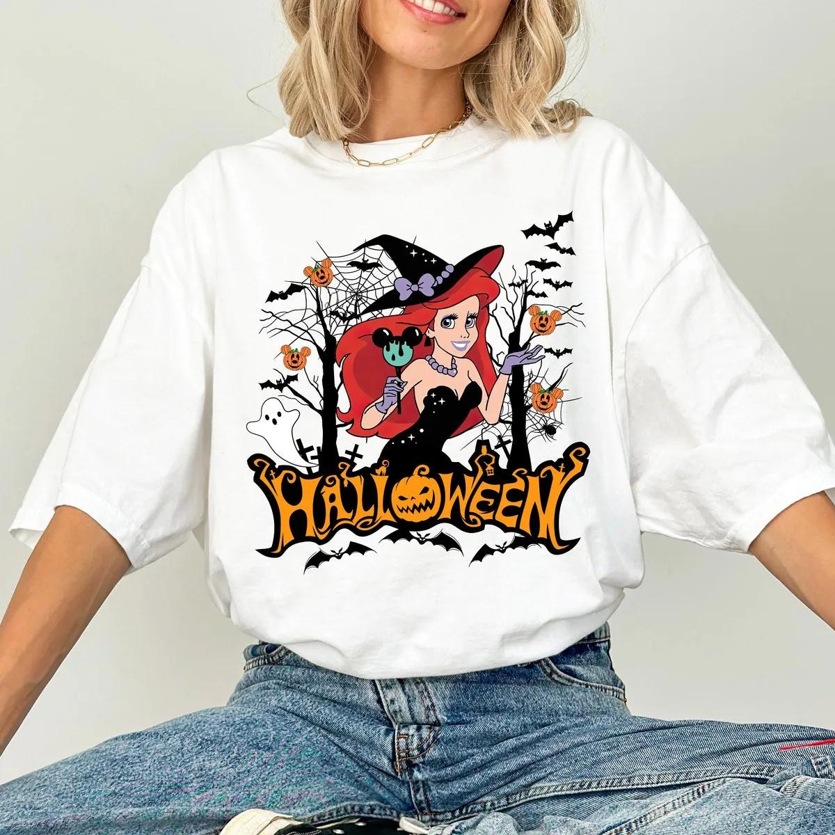 Disney Princess Halloween Pumpkin Shirt 2