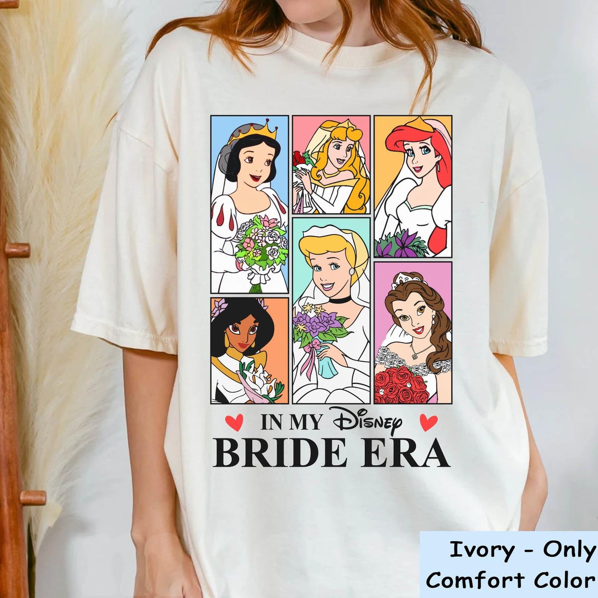 Disney Princess In My Bride Era Shirt 1 1