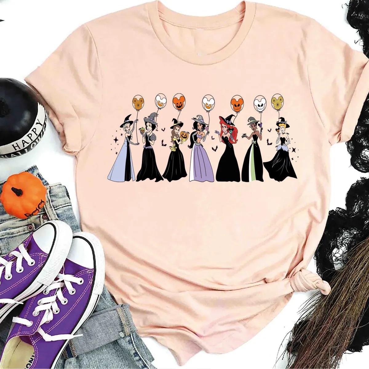 Disney Princess Witch Halloween Shirt 4