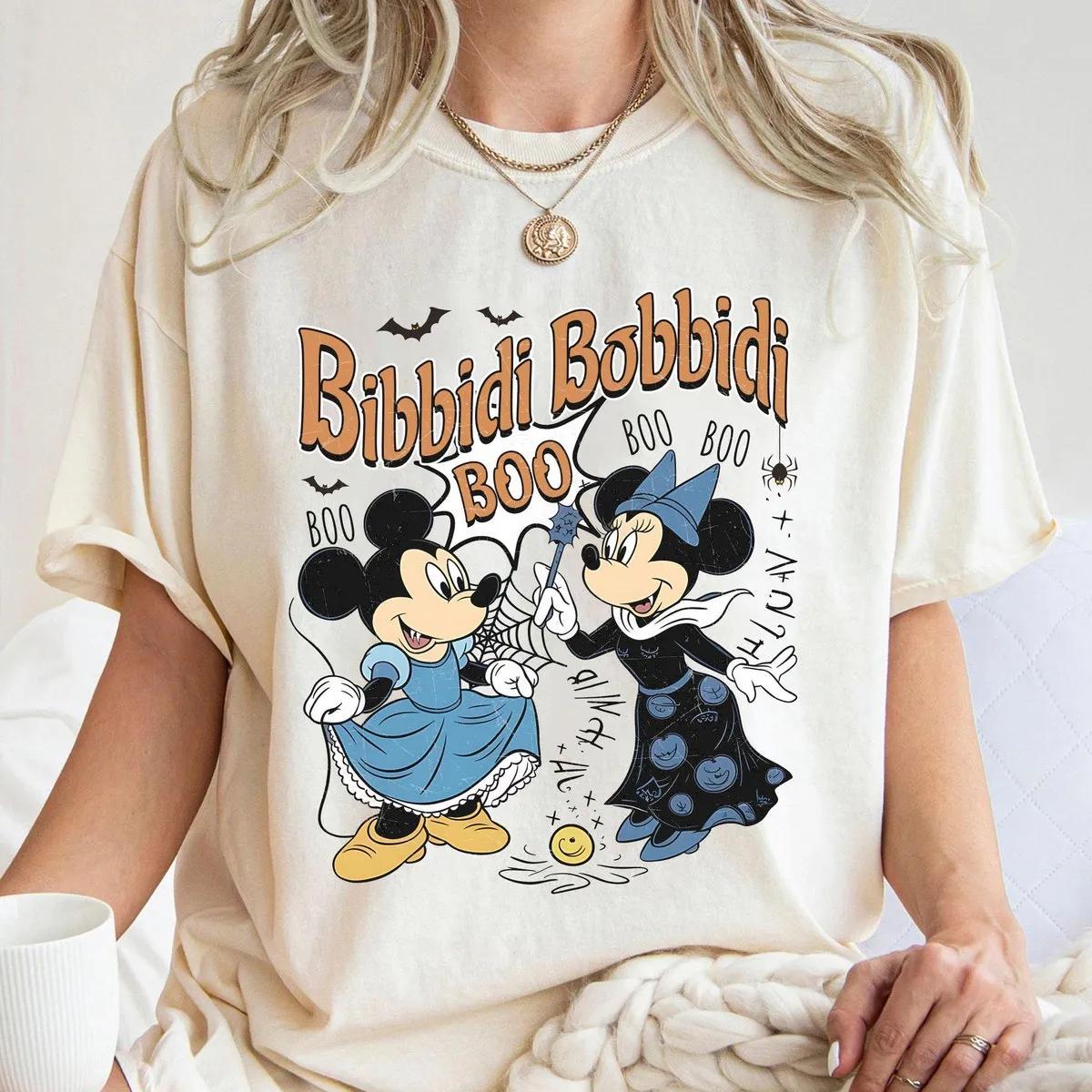 Disney Pumpkin Bibbidi Bobbidi Boo Happy Halloween Shirt 2 1