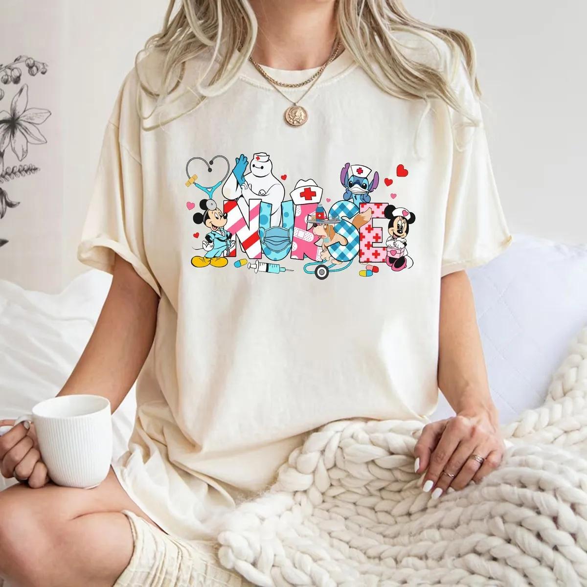 Disney RN Nurse Shirt 2 2