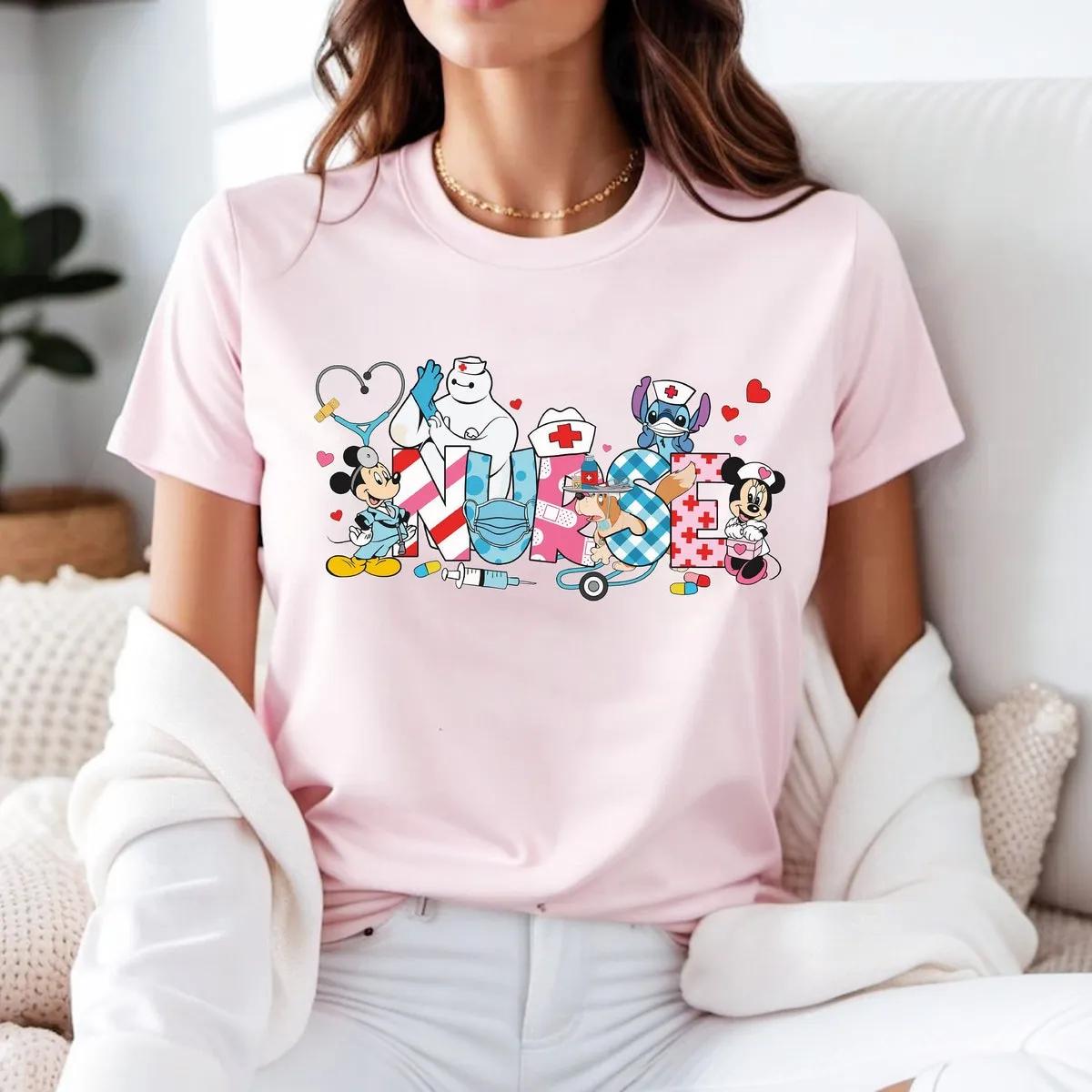 Disney RN Nurse Shirt 4 1 1