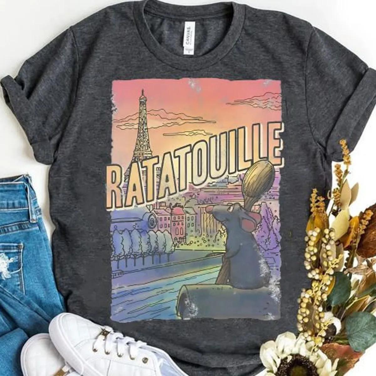 Disney Remy Little Chef City View Ratatouille Shirt 2