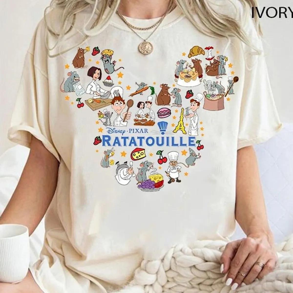 Disney Remy Mouse Cheft Ratatouille Shirt 1