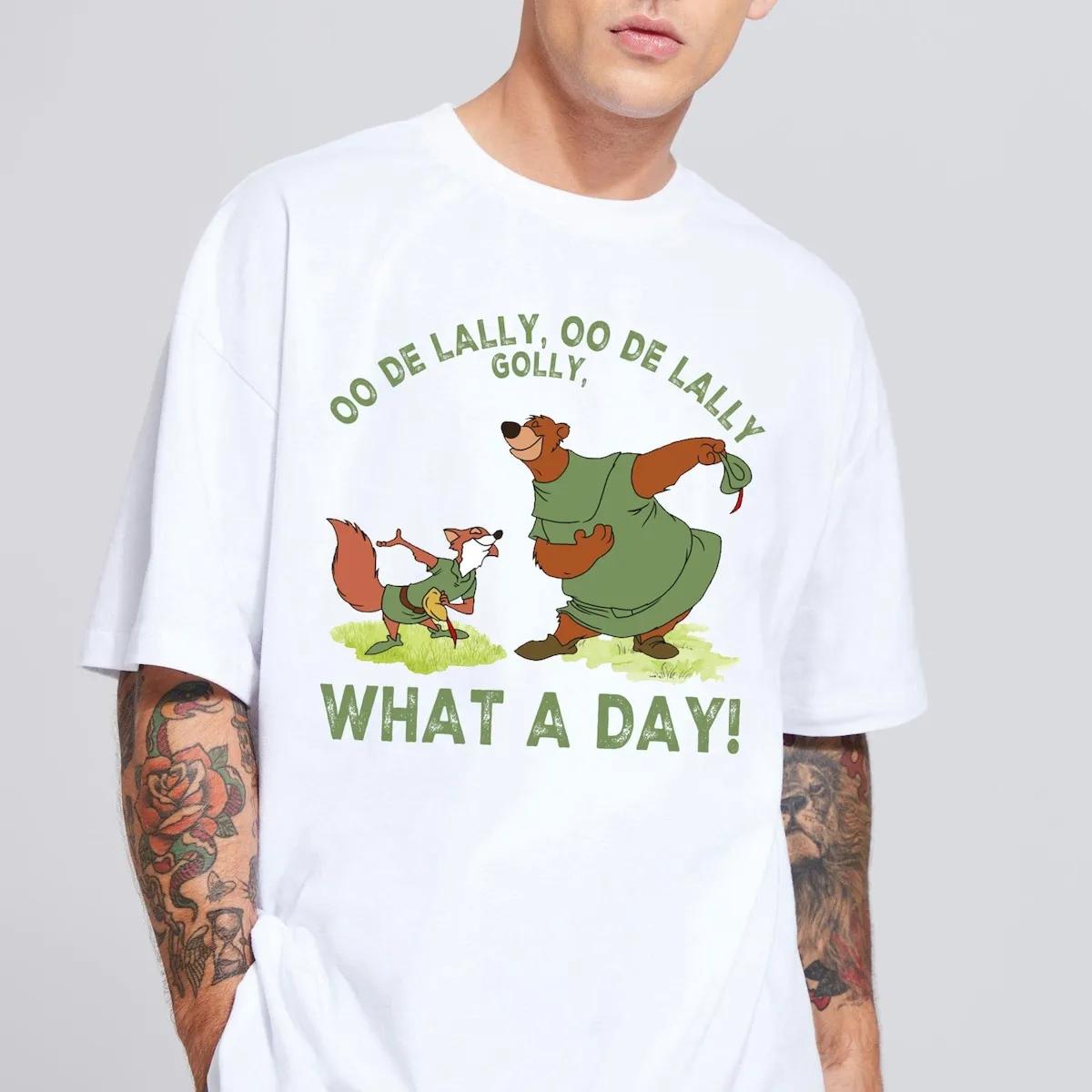 Disney Robin Hood Oo De Lally Golly Day Shirt 2 1