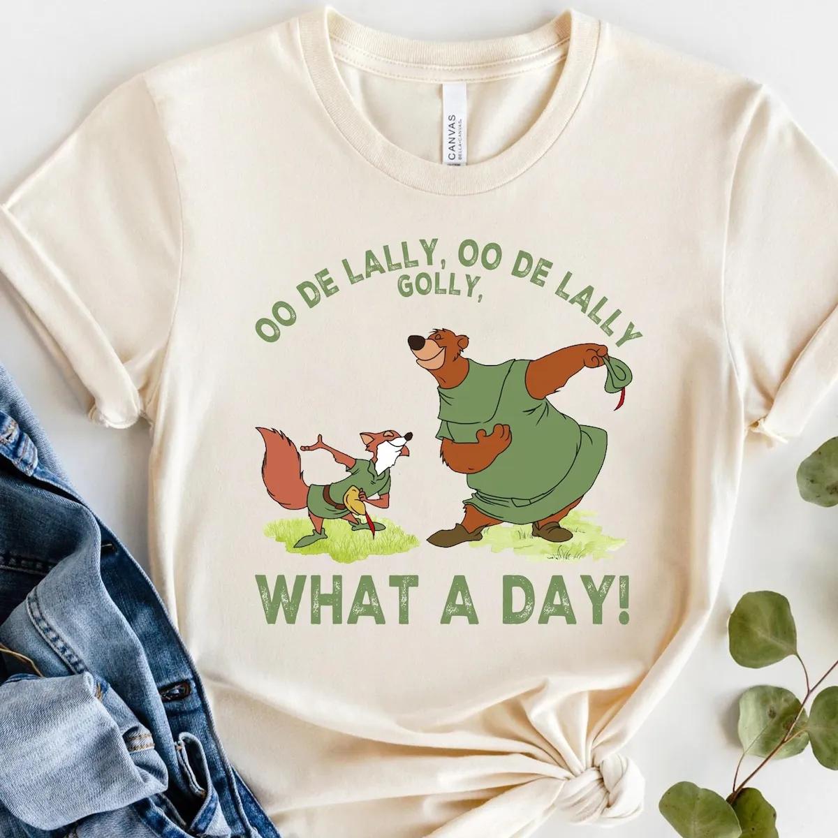 Disney Robin Hood Oo De Lally Golly Day Shirt 3 1