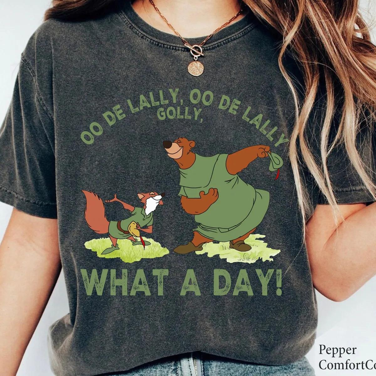 Disney Robin Hood Oo De Lally Golly Day Shirt 5 1