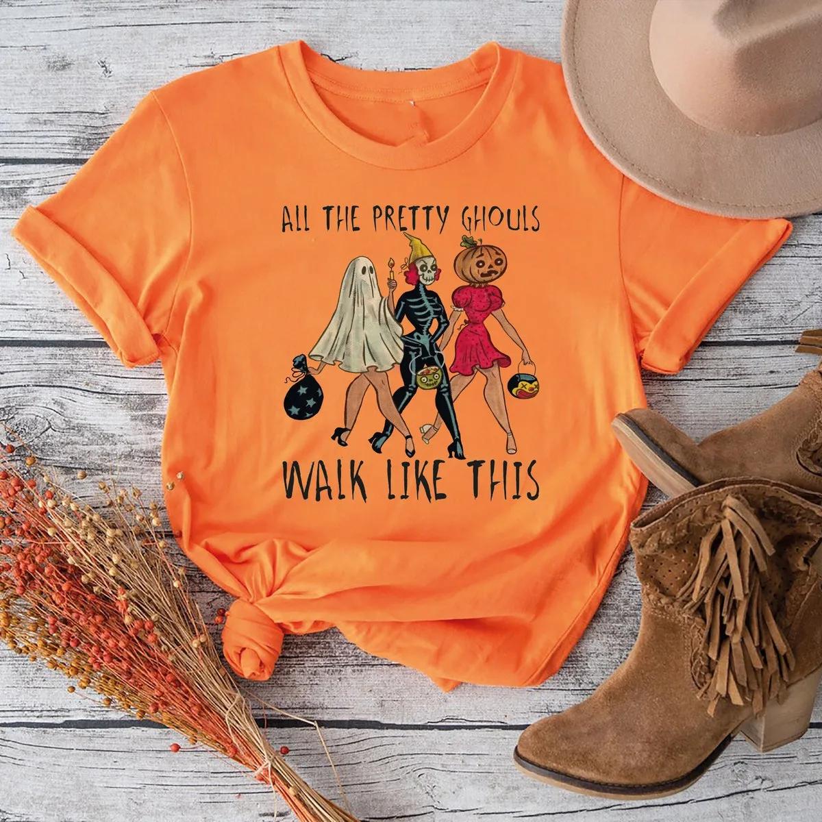 Disney Shirt All the Pretty Ghouls Walk Like This Tee 2 1