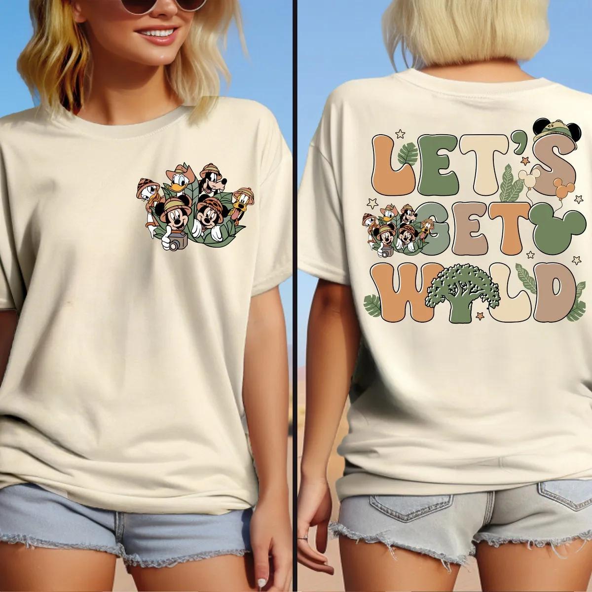 Disney Shirt Mickey Friends Safari Tee 4 1