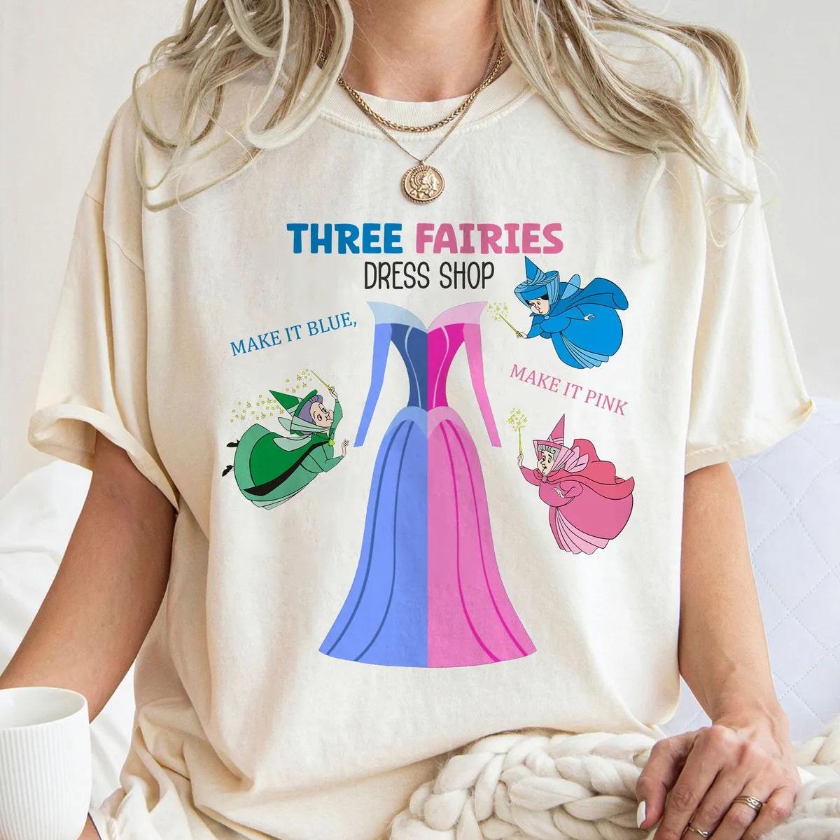 Disney Sleeping Beauty Make It Blue Make It Pink Shirt 1 1