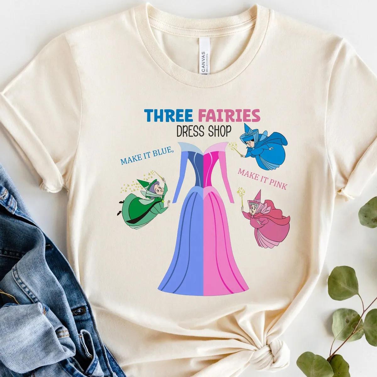 Disney Sleeping Beauty Make It Blue Make It Pink Shirt 3 1