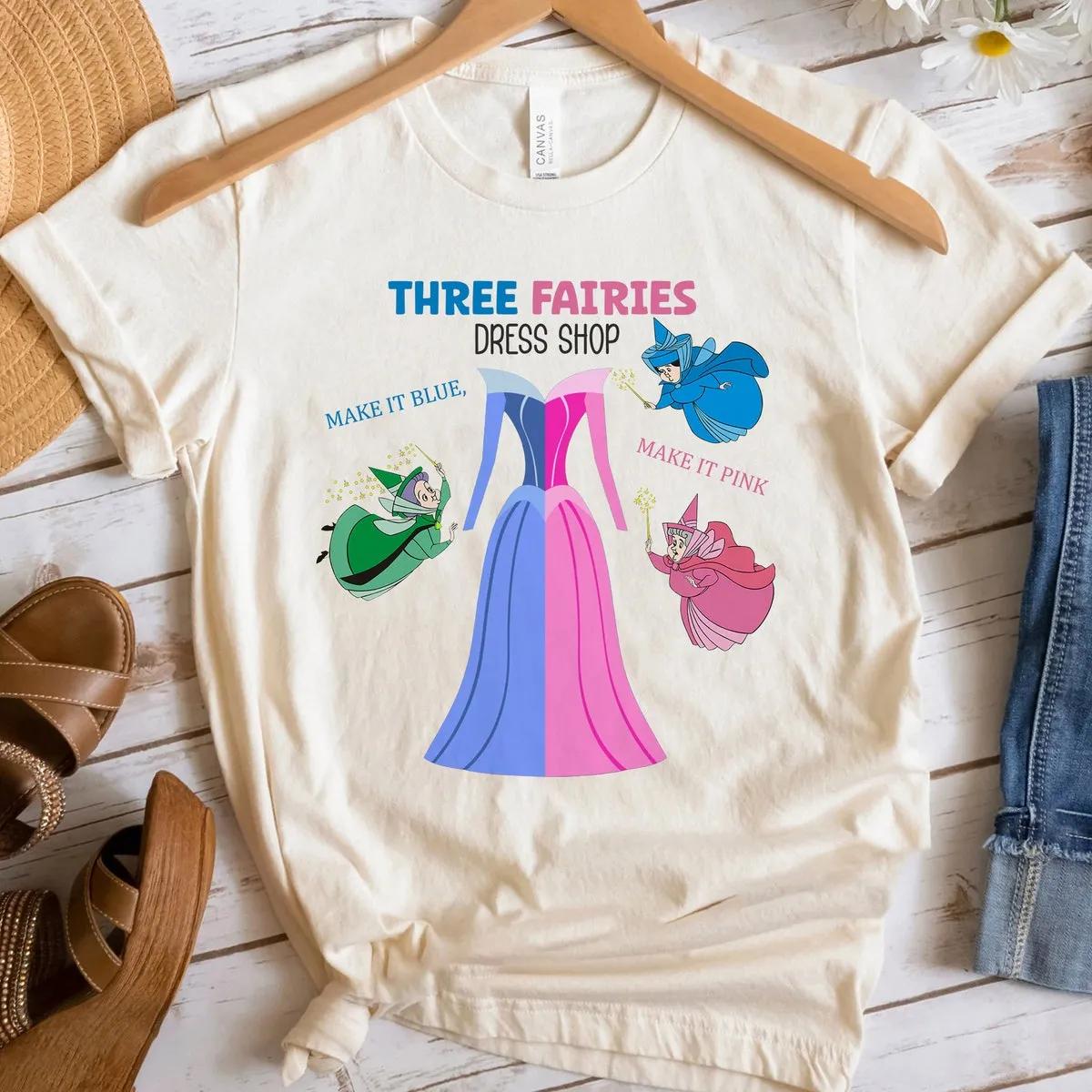 Disney Sleeping Beauty Make It Blue Make It Pink Shirt 4 1