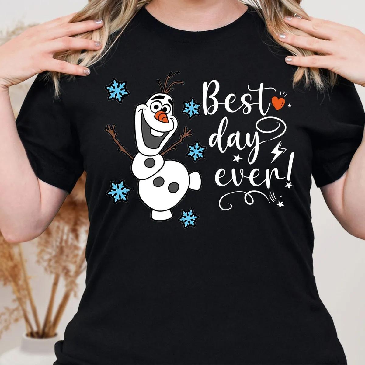 Disney Snowman Shirt Disney Frozen Tee 1 1