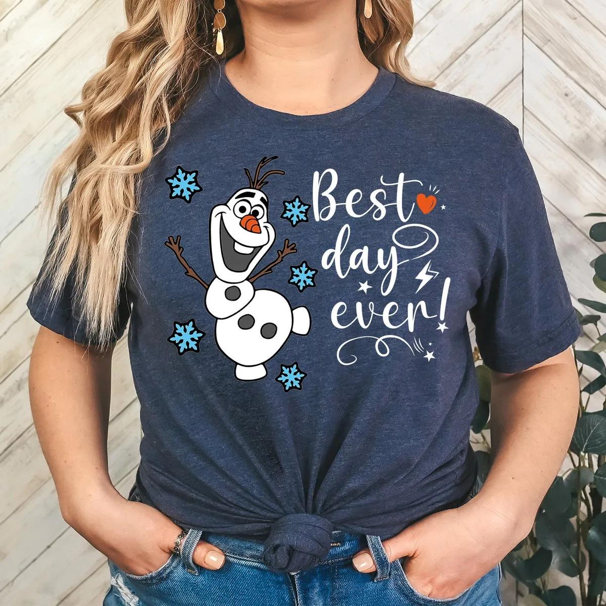 Disney Snowman Shirt Disney Frozen Tee 3 1