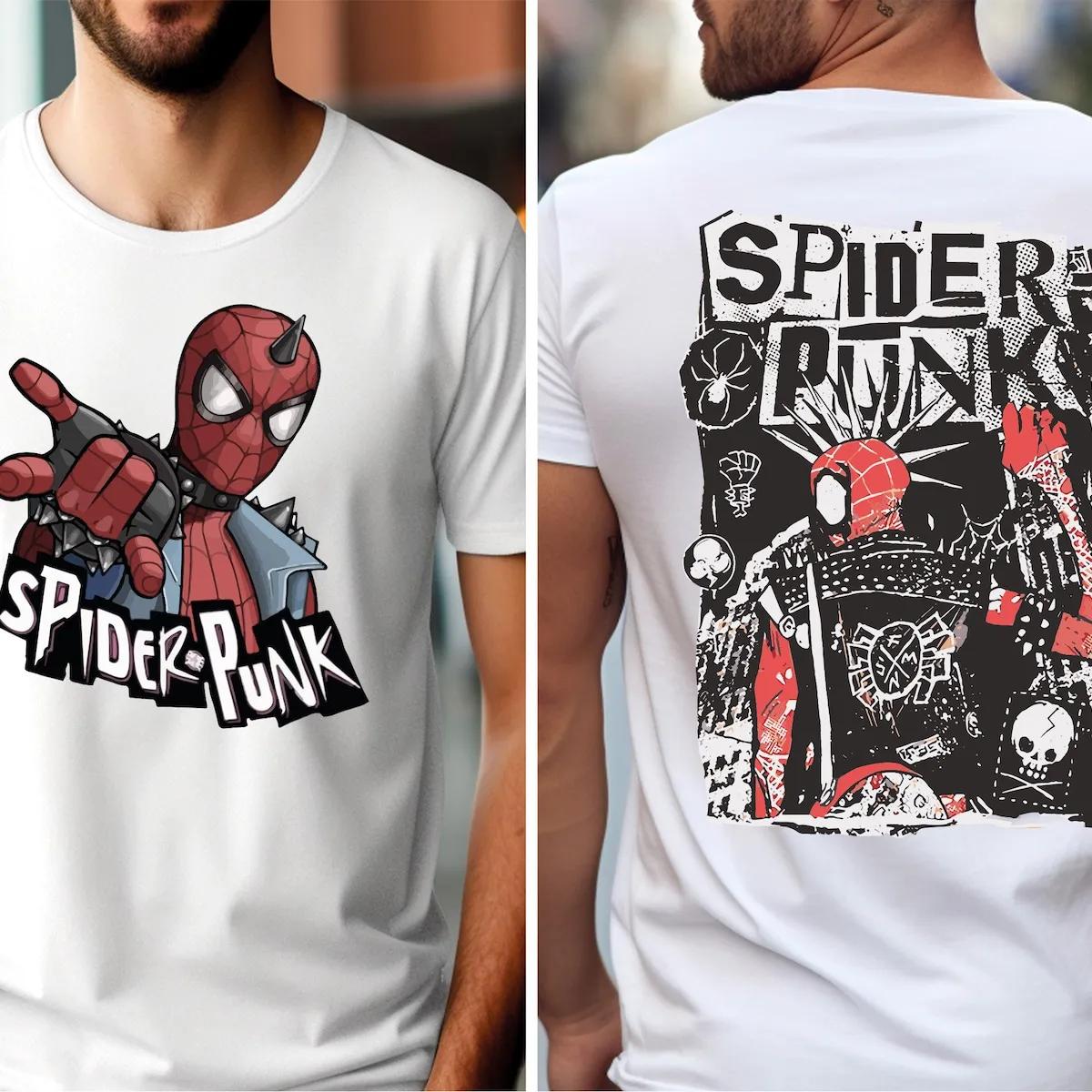 Disney Spider Shirt Spiderman Marvel Avengers Tee 2 1