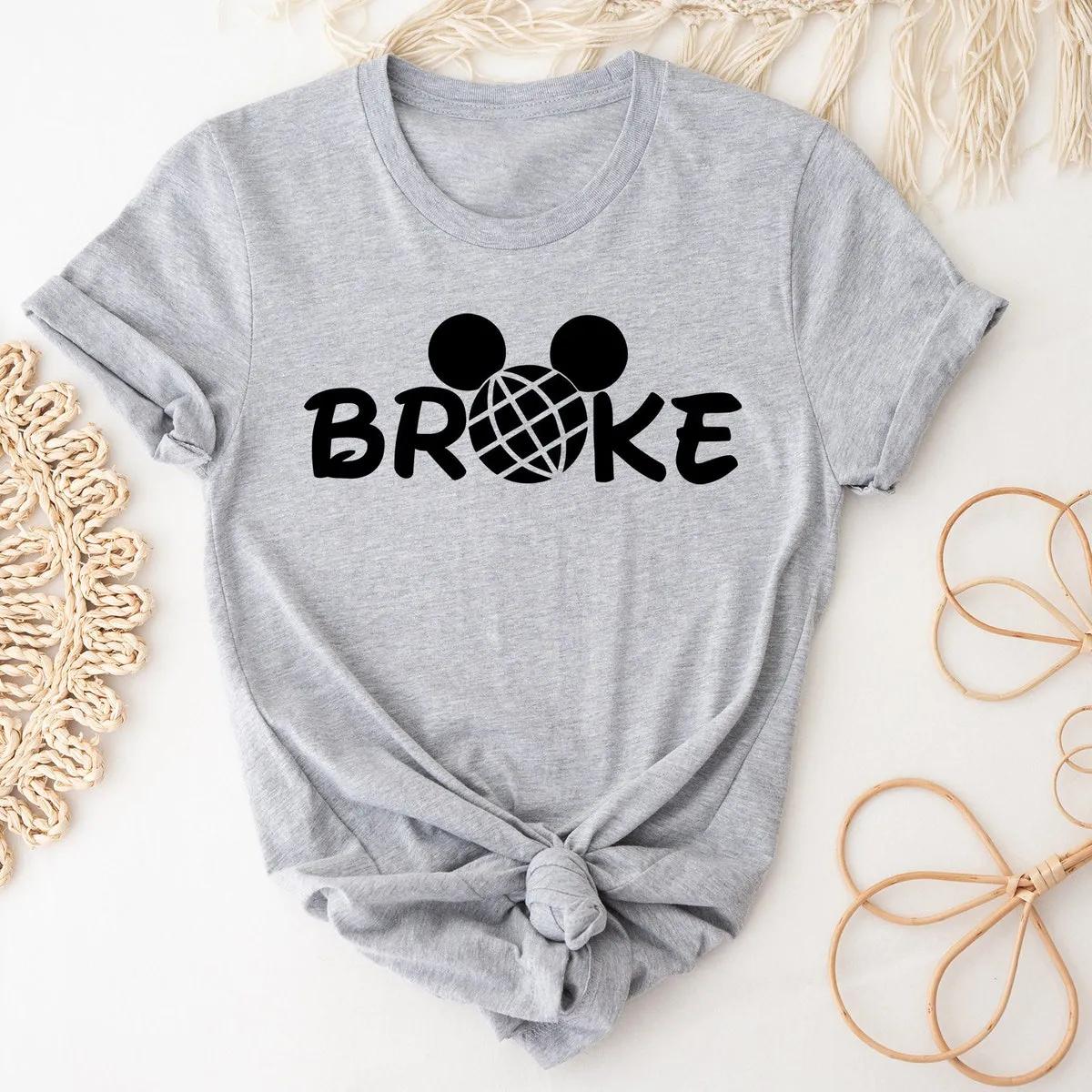 Disney Spoiled Broke Matching Trip Shirt 2 1