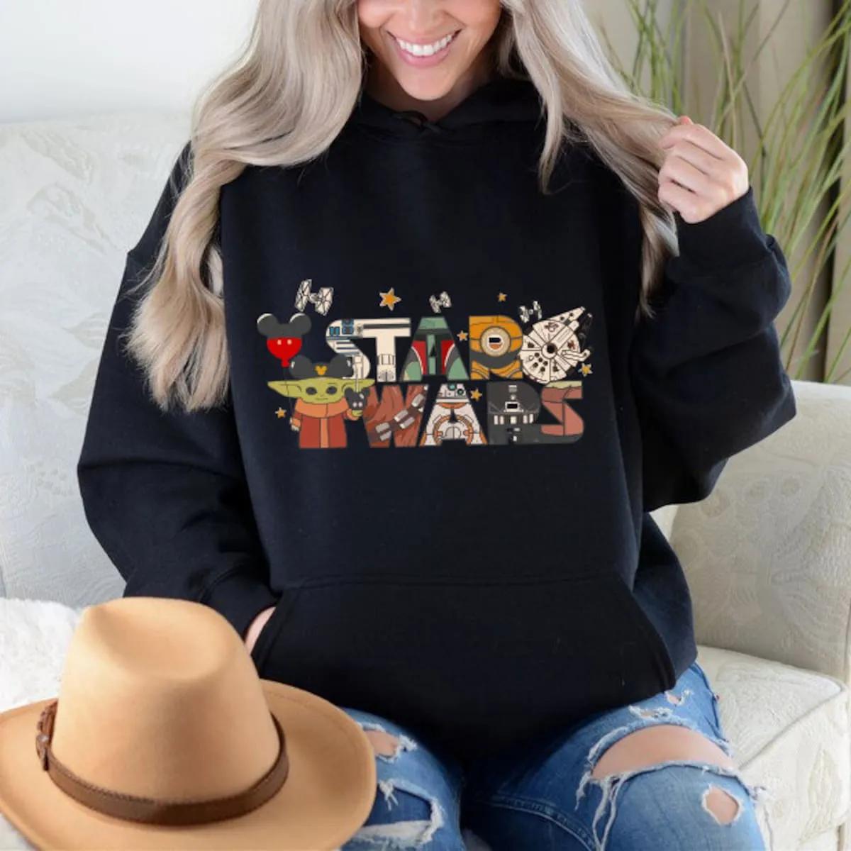 Disney Star Wars Character Halloween Shirt 1