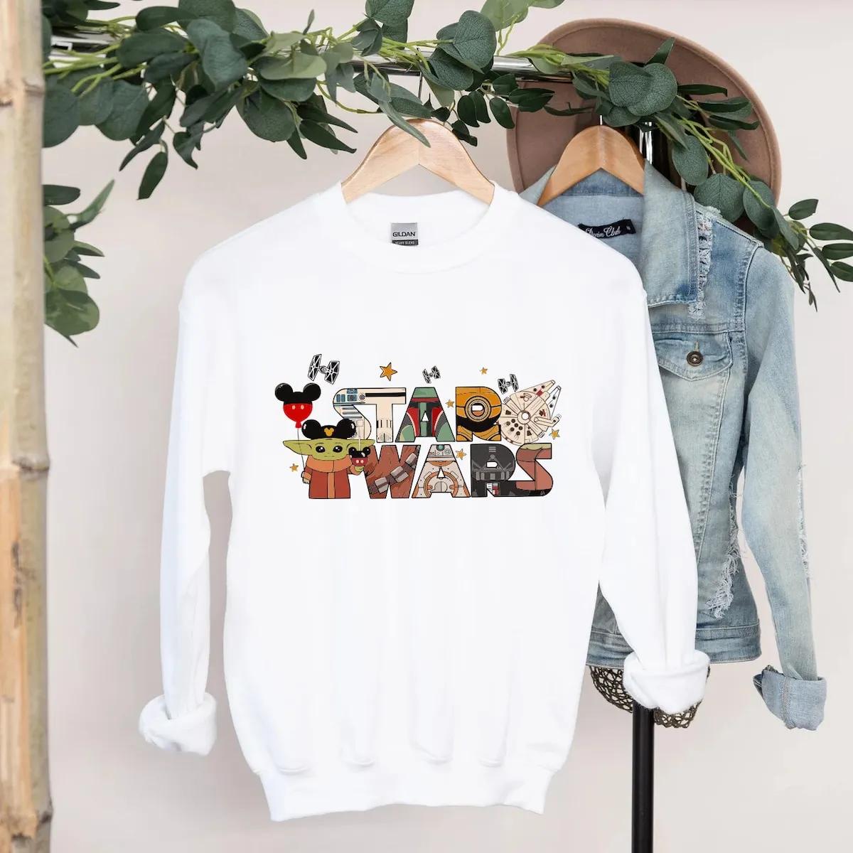 Disney Star Wars Character Halloween Shirt 2