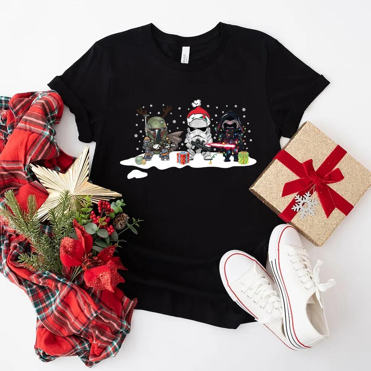 Disney Star Wars Christmas Shirt 1 1 1